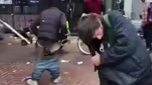 美国加州街头如恐怖片现场