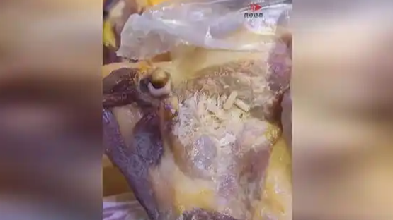 上海浦东新区通报“鸭腿套餐有活蛆”