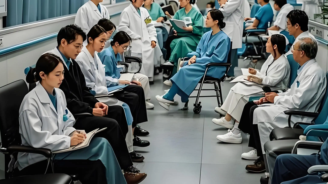 医院“发喜报”庆祝门诊人数创佳绩