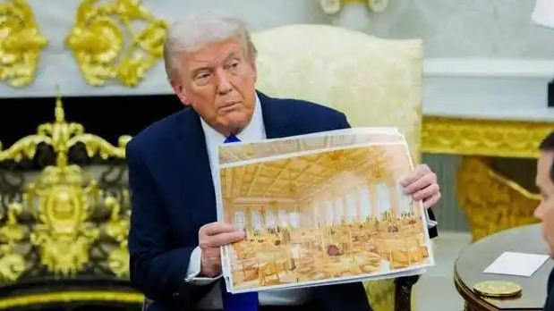 白宫公布在建宴会厅捐赠方名单