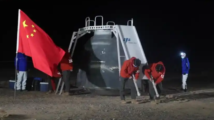 迎接神二十回家 东风着陆场准备就绪