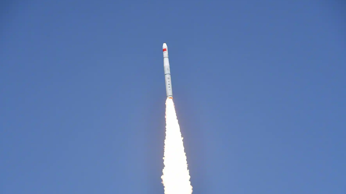 长征十一号遥六运载火箭发射成功
