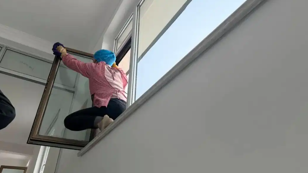 春节前保洁服务已进入“爆单”模式