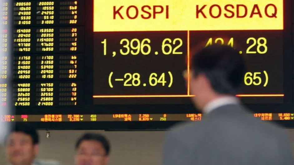 外资突然大抛售韩国股票