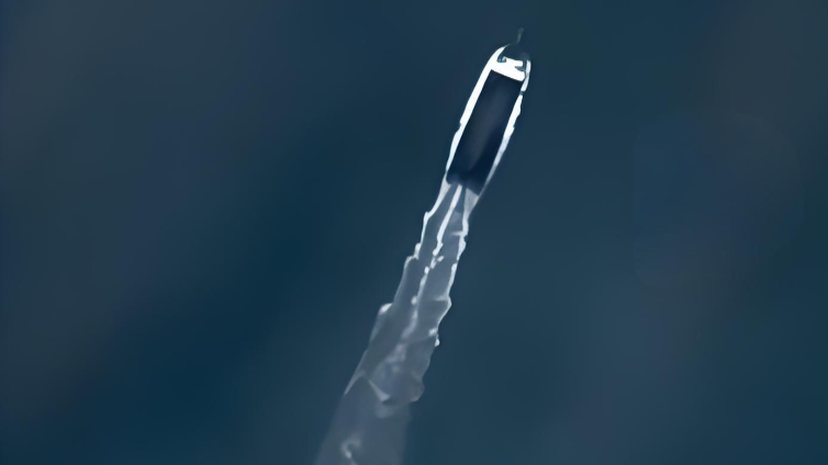 中国卫星公司发布太空实拍船只视频