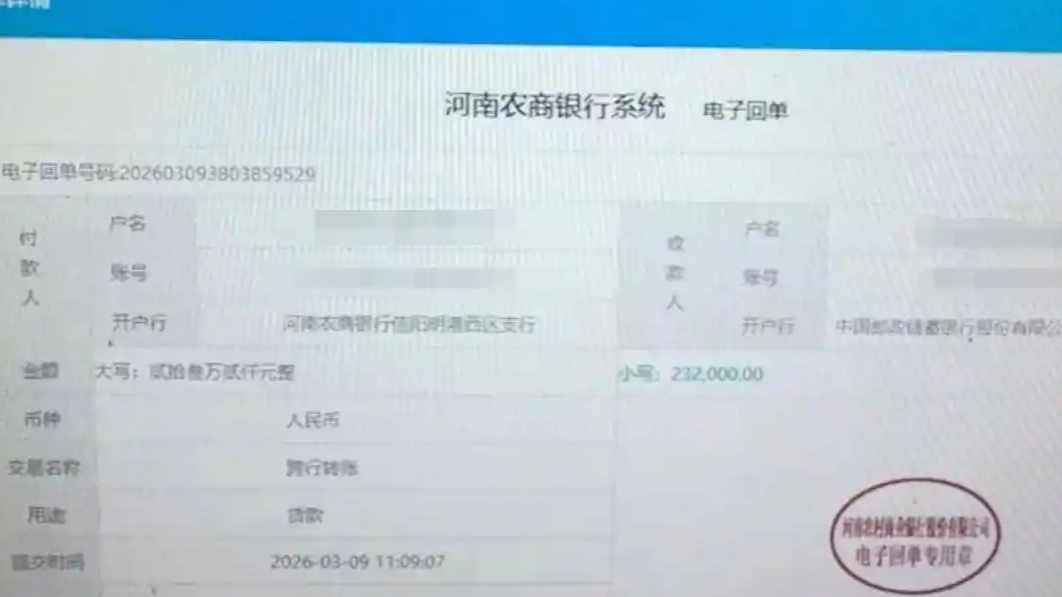 女子错将23万元公账转给失信人员