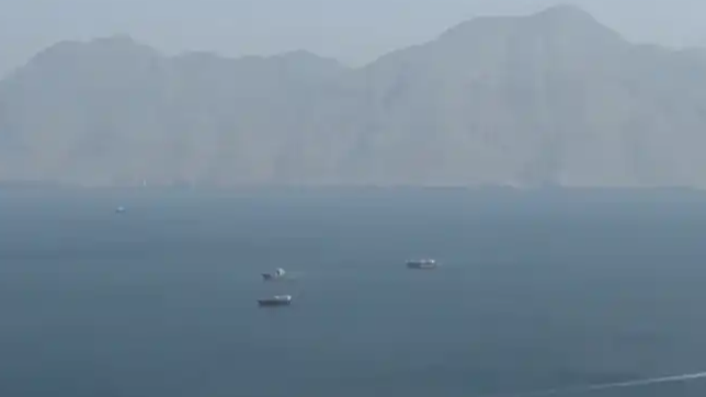 美伊协议后首艘运输船通过霍尔木兹